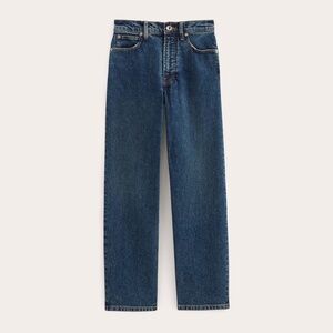 Everlane Women's Way-High® Jean 2.0 in Dark Indigo, Size 26